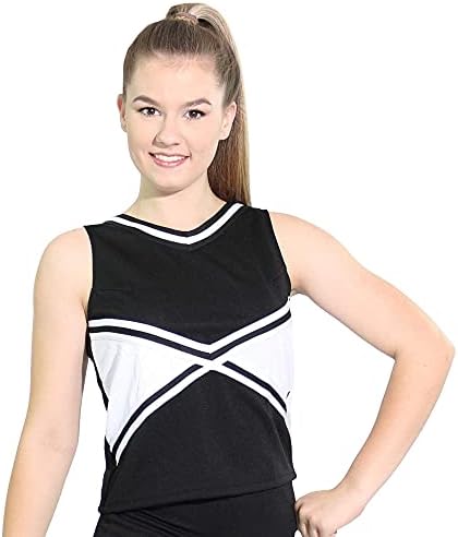 Amazon.com: Danzcue Women's A-Line Cheerleading Uniform Skirts
